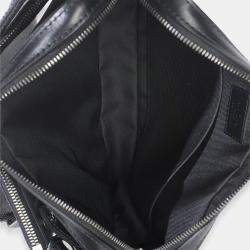 Pre Owned Louis Vuitton Grey Monogram Eclipse Canvas Trio Messenger