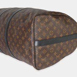 Pre Owned حقيبة لويس فويتون كانفاس مونوغرام ماكاسار كيبول باندوليير 55