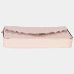 Pre Owned Louis Vuitton Rose Ballerine Monogram Vernis Felicie Pochette