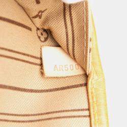 Pre Owned حقيبة لوي فيتون نيفيرفول مونوجرام بنية اللون ميديوم