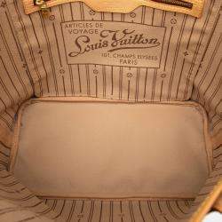 Pre Owned حقيبة لوي فيتون نيفيرفول مونوجرام بنية اللون ميديوم