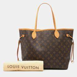 Pre Owned حقيبة لوي فيتون نيفيرفول مونوجرام بنية اللون ميديوم