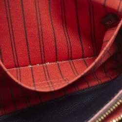 مملوكة مسبقًا حقيبة لويس فيتون مونتيجن بي بي مونوجرام إمبرانت جلد أزرق إنفيني