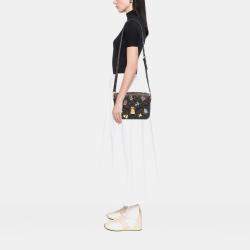 Pre Owned Louis Vuitton Brown Monogram Love Lock Pochette Metis