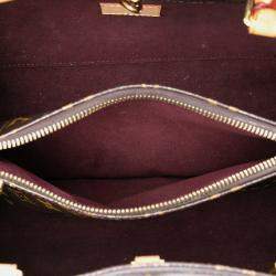 Pre Owned حقيبة لوي فيتون مونتين منوغرام بنية متوسطة