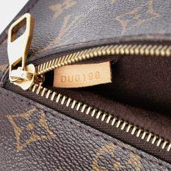 Pre Owned Louis Vuitton Brown Monogram Pochette Metis
