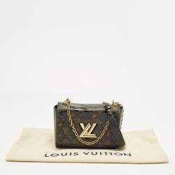 مملوكة مسبقًا Louis Vuitton Twist MM Black Monogram Canvas and Leather Bag