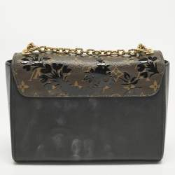 مملوكة مسبقًا Louis Vuitton Twist MM Black Monogram Canvas and Leather Bag