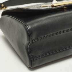 مملوكة مسبقًا Louis Vuitton Twist MM Black Monogram Canvas and Leather Bag