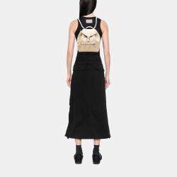 Pre Owned Louis Vuitton Beige Monogram Empreinte Montsouris PM Backpack