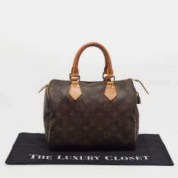 Pre Owned حقيبة لوي فيتون سبيدي 25 كانفاس مونوغرامي