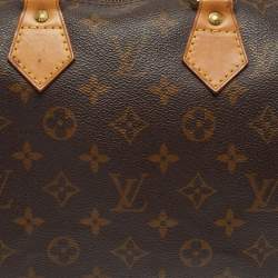 Pre Owned حقيبة لوي فيتون سبيدي 25 كانفاس مونوغرامي