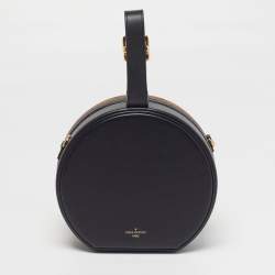 Pre Owned Louis Vuitton Monogram Reverse Canvas Petite Boite Chapeau Bag