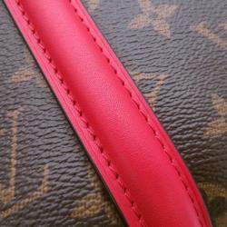 مملوكة مسبقًا Louis Vuitton Brown Red Monogram Soufflot BB