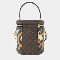 Pre Owned Louis Vuitton Monogram Lv Animal Cannes Handbag