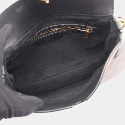 Pre Owned حقيبة لويس ف ويتون توييني كتف قماش مطلي وجلد مونوغرام ريفيرس بني