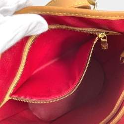 مملوكة مسبقًا Louis Vuitton Monogram Cherry Bucket Pm Canvas Design Brown.