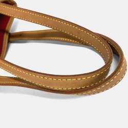 مملوكة مسبقًا Louis Vuitton Monogram Cherry Bucket Pm Canvas Design Brown.