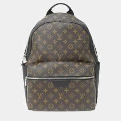 Pre Owned Louis Vuitton Brown Monogram Macassar Discovery Backpack