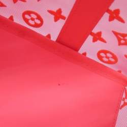 مملوكة مسبقًا حقيبة يد لويس فيتون باندولير 50 سم شفاف بتصميم مونوغرام وردي بوسطن