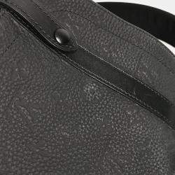 مملوكة مسبقًا حقيبة ظهر لويس فيتون كريستوفر مونوغرام توريلون جلد نوير سوداء MM