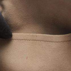 Pre Owned Louis Vuitton Speedy Bandouliere 25 Handbag Leather Monogram Empreinte Giant Beige