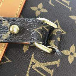 Pre Owned حقيبة ظهر لوي فيتون سوفت ترنك بوكس كانفاس مونوغرام بني مقاس متوسط