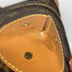 Pre Owned حقيبة ظهر لوي فيتون سوفت ترنك بوكس كانفاس مونوغرام بني مقاس متوسط