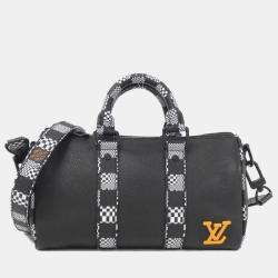 Pre Owned Louis Vuitton Damier Distorted City Keepall Xs Shoulder Bag