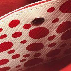 Pre Owned حقيبة كروس بودي لويس فويتون مونوغرام أمبرانتي نيونوي جلد أحمر