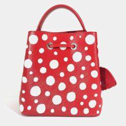 Pre Owned حقيبة كروس بودي لويس فويتون مونوغرام أمبرانتي نيونوي جلد أحمر