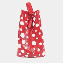 Pre Owned حقيبة كروس بودي لويس فويتون مونوغرام أمبرانتي نيونوي جلد أحمر