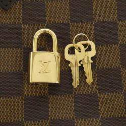 Pre Owned Louis Vuitton Damier Speedy Bandouliere 25Cm Boston Bag