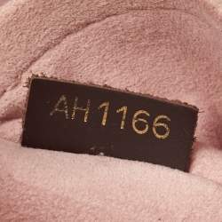 Pre Owned Louis Vuitton Normandy Brown/Pink Monogram Canvas and Leather Tote