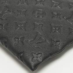 مملوكة مسبقًا Louis Vuitton Daily Black Monogram Empreinte Leather Pouch