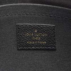 مملوكة مسبقًا Louis Vuitton Daily Black Monogram Empreinte Leather Pouch