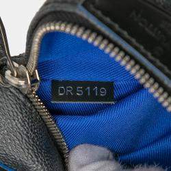 Pre Owned حقيبة ظهر لويس فيتون جوش دامير جرافيت محدودة الإصدار بشعار قوس قزح سوداء