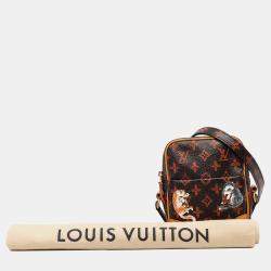 Pre Owned Louis Vuitton Brown Grace Coddington Catogram Paname PM