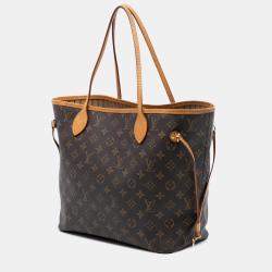مملوكة مسبقًا Louis Vuitton Brown Monogram Neverfull MM