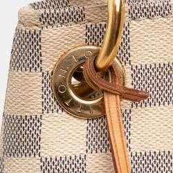 مملوكة مسبقًا Louis Vuitton White Damier Azur Artsy MM