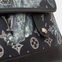 مملوكة مسبقًا Louis Vuitton Blue Chapman Brothers Monogram Savane Messenger PM