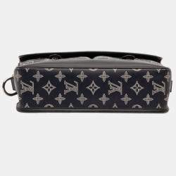 مملوكة مسبقًا Louis Vuitton Blue Chapman Brothers Monogram Savane Messenger PM