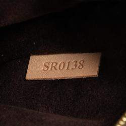 Pre Owned Louis Vuitton Brown Monogram Pochette Metis