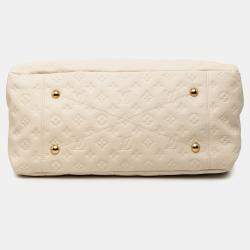 Pre Owned Louis Vuitton White Monogram Empreinte Artsy MM