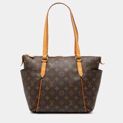 Pre Owned Louis Vuitton Brown Monogram Totally PM