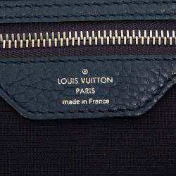 مملوكة مسبقًا Louis Vuitton Blue Brown Damier Ebene Pocket Cabas