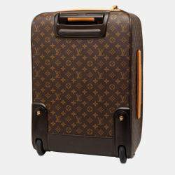 مملوكة مسبقًا حقيبة سفر لوي فيتون بيجاس 55 مونوجرام بني بيزنس