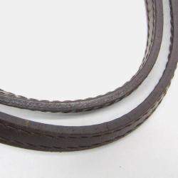 مملوكة مسبقًا حقيبة لوي فيتون داميير نيفرفول مبطنة بنية إبن مع حزام طويل بنية اللون وتفاصيل باللون البني