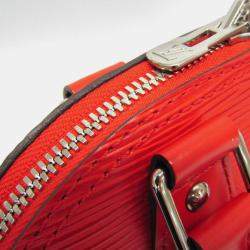 Pre Owned Louis Vuitton Coquelicots Epi Alma BB Shoulder Bag 