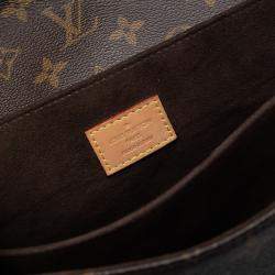 مملوكة مسبقًا Louis Vuitton Brown Monogram Pochette Metis